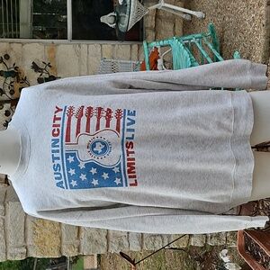 Austin City Limits Live Since 2011,  Pulliver Sweatshirt 2XL Gray 80% Cotton